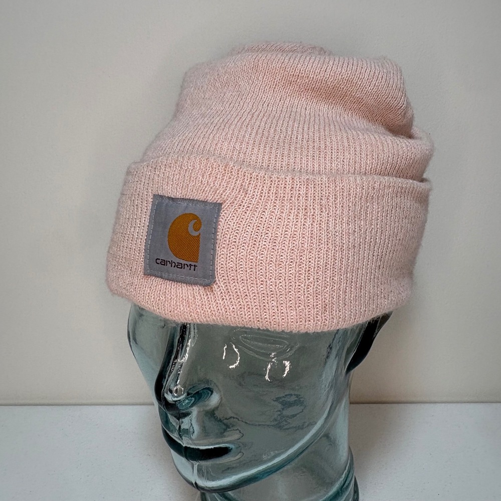 Carhartt Beanie Light Pink Knit Hat